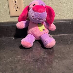 Colorful Plush Dog Toy for Kids